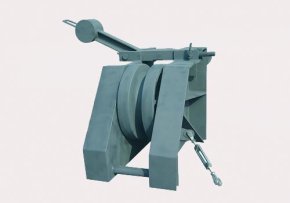 Tongue type chain stopper with tongue lever